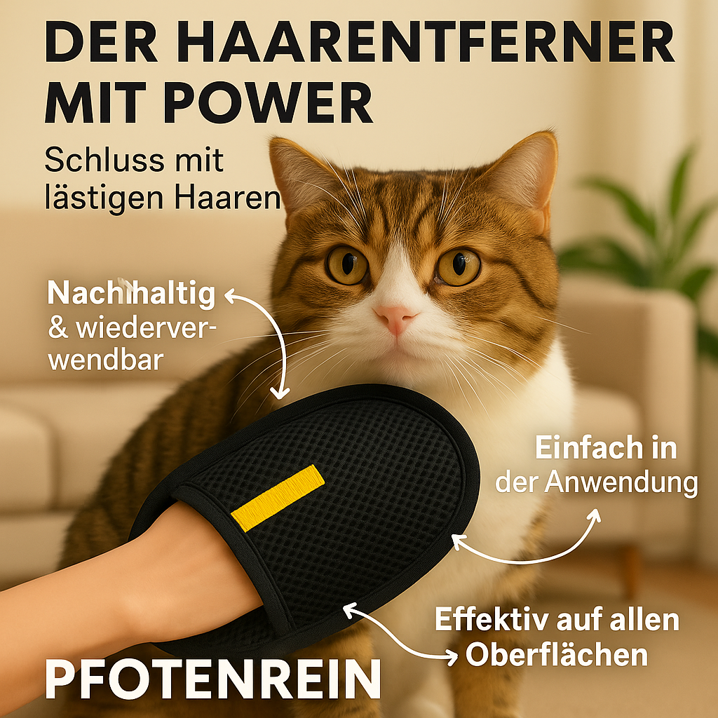 Pfotenrein – Der Haarentferner mit Power