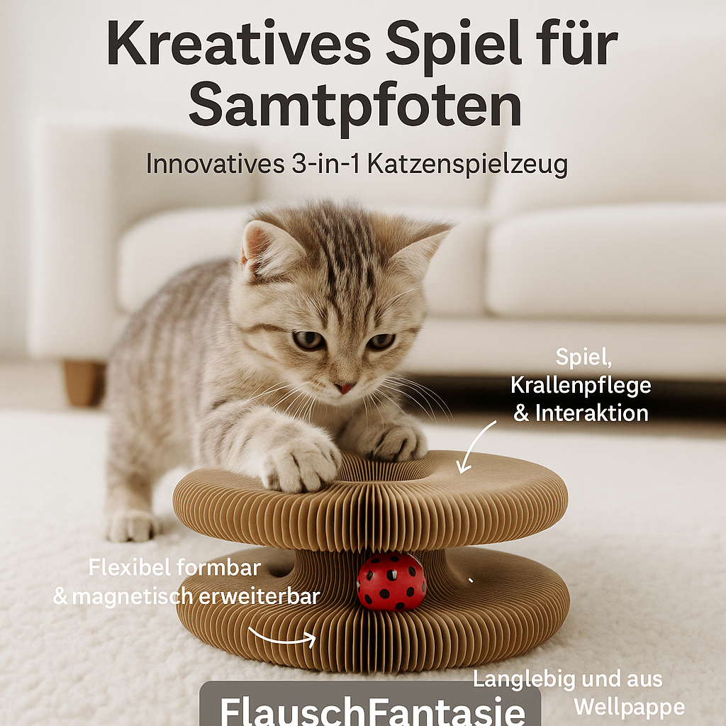 FlauschFantasie – Kreatives Spiel für Samtpfoten